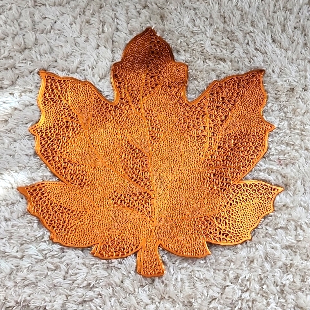 Maple Leaf Shape Placemat 4pcs